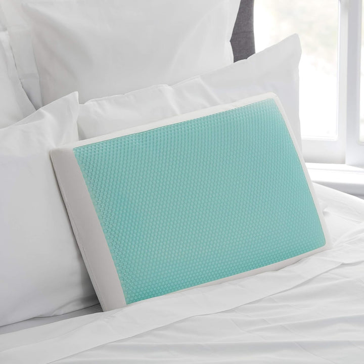 Sealy SE '19 Essentials SM Aqua Bubble Gel Sheet, 1 pernă MC (US), alb, 61 X 40 X 14 cm