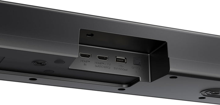 LG DS70TY 3.1.1 Dolby Atmos Soundbar (400W) Mit Kabellosem Subwoofer (Earc, HDMI, Optisch, Bluetooth) [2024], Schwarz