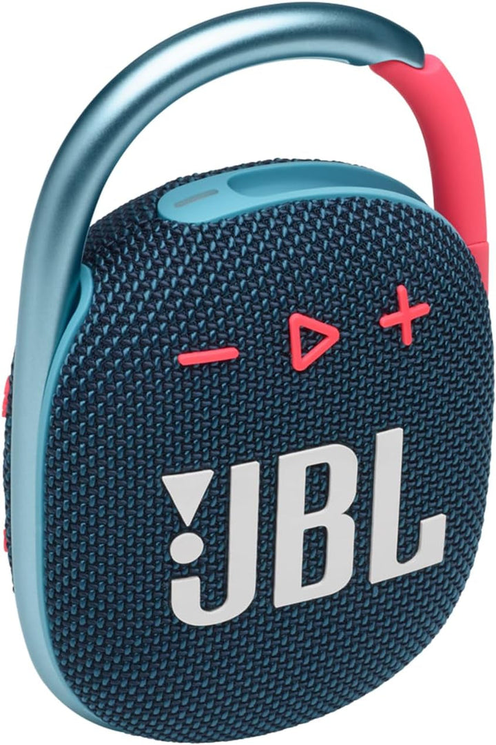 Difuzor Bluetooth JBL CLIP 4 - Negru - Cutie de muzică portabilă, rezistentă la apă, cu carabină practică - până la 10 ore de streaming muzical wireless