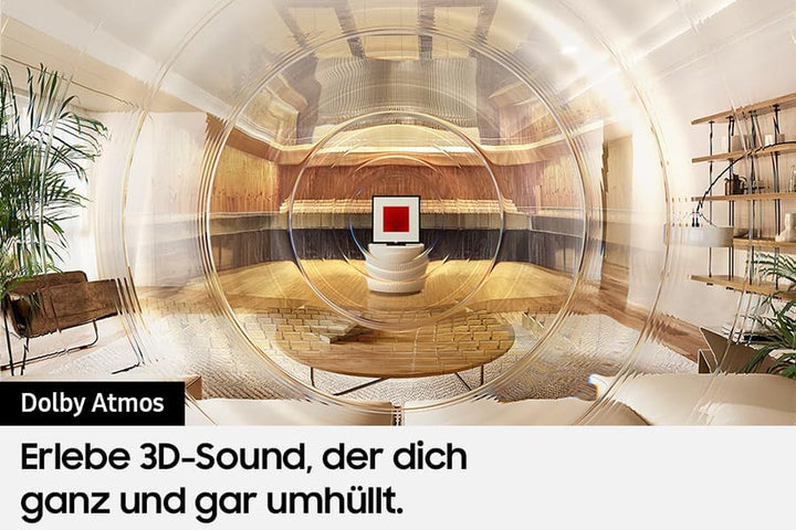 Samsung Music Frame HW-LS60D Soundbar Für Tv-Geräte, Music Frame Design Im Bilderrahmen-Stil, Bluetooth-Lautsprecher Mit Großem Sweet Spot, Kabelloses Streaming [2024]