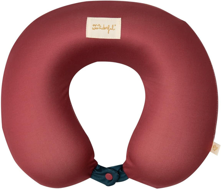 Mr. Wonderful - Pernă de călătorie - Garnet - Pernă de gât pentru călătorii - Fabricat din poliester