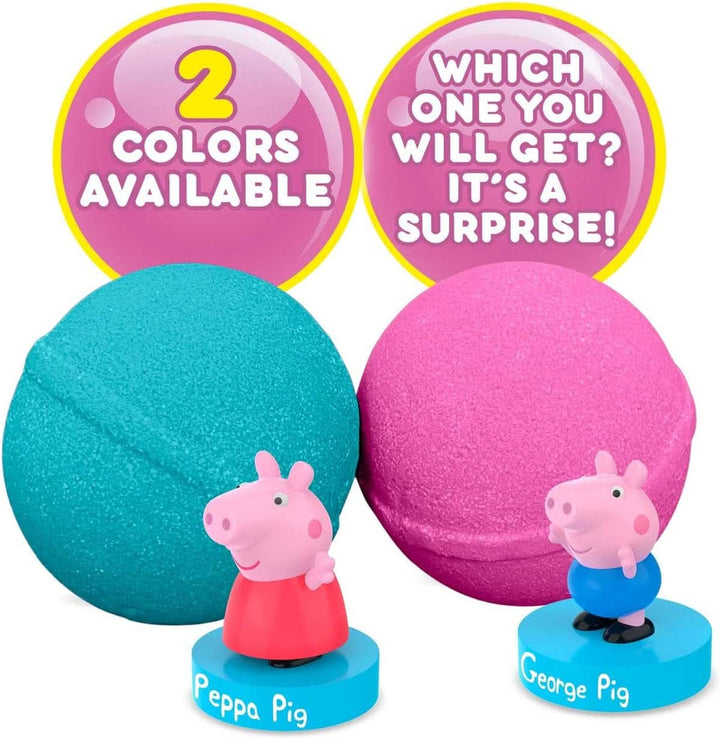 INKEE SURPRISE - Peppa Pig Badekugeln Kinder Mit Überraschung Peppa Wutz Spielzeug Für Die Badewanne - Badezusatz Kinder