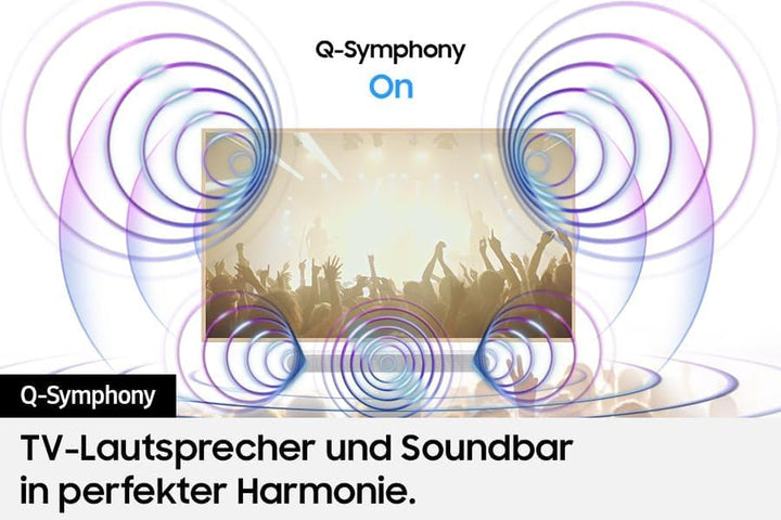 Samsung HW-S67GD 3.1-Kanal All-In-One Soundbar Für Tv-Geräte, Bluetooth-Lautsprecher Mit Kabellosem Dolby Atmos / DTS Virtual:X, Q-Symphony, Adaptive Sound Lite [2024]