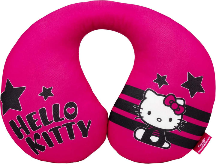 Pernă de gât HELLO KITTY Star pentru băieți și fete. Confortabilă și funcțională. Universală, 100% lavabilă.
